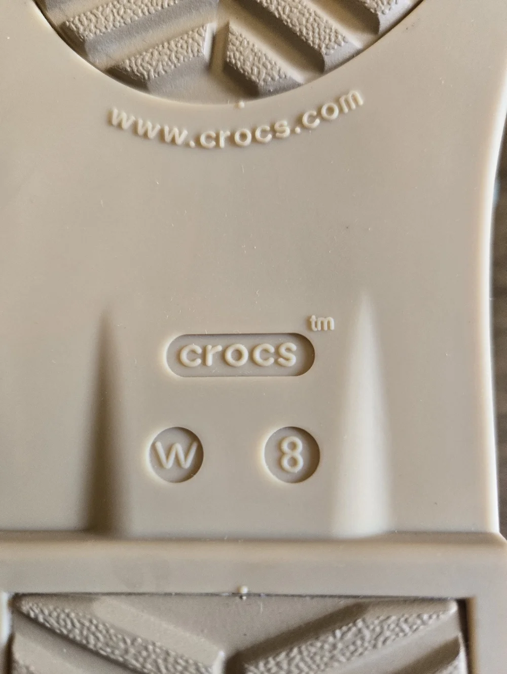Crocs Tulum Flip Flop Sandals Jade Stone Size 8 - Picture 7 of 7